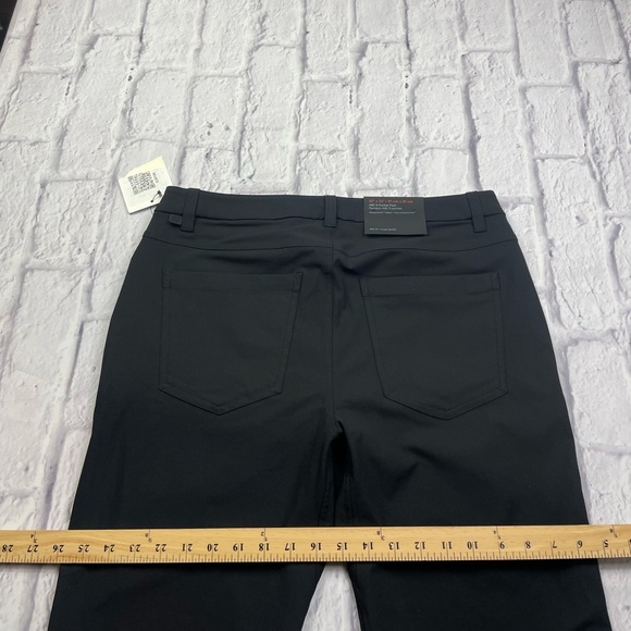 Lululemon ABC 5-Pocket Pant Warpstreme Slim Fit Black Men’s Sz 32x27 NWT - Picture 9 of 12
